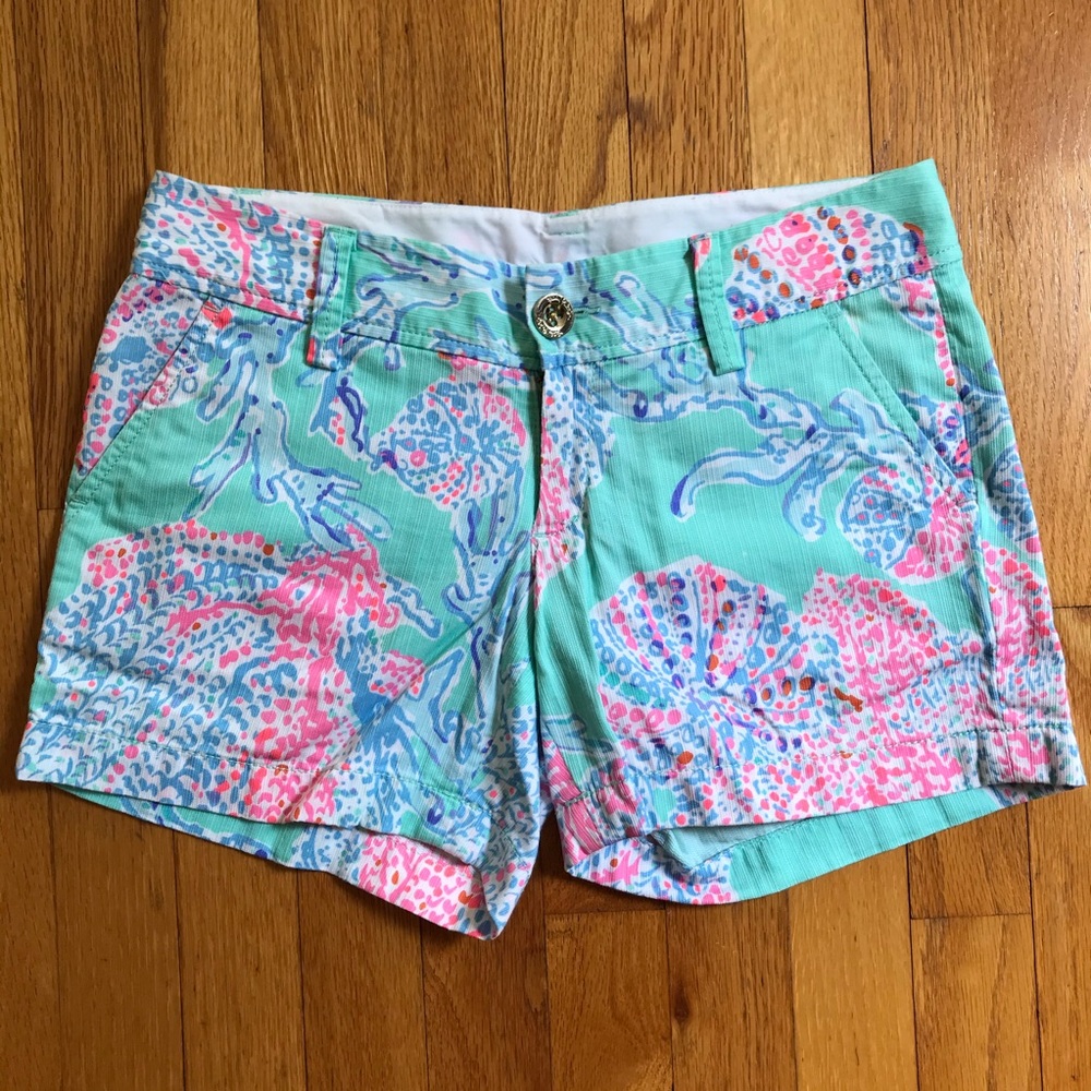 Lilly Pulitzer Fansea Callahan Short, Size 00